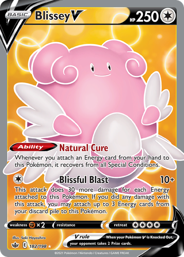 Blissey V 182, Chilling Reign