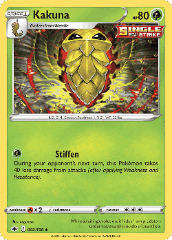 Kakuna Pokémon TCG card art
