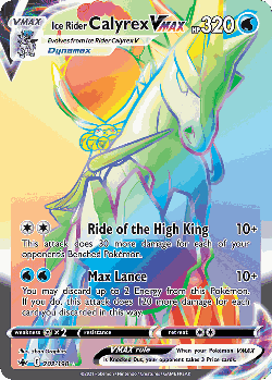 Ice Rider Calyrex VMAX 202, Chilling Reign