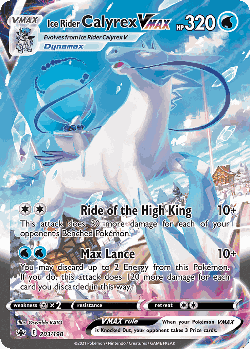 Ice Rider Calyrex VMAX 203, Chilling Reign
