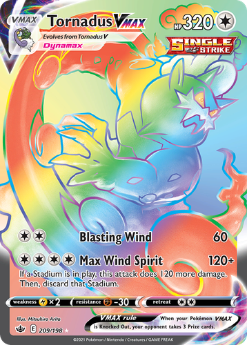 Tornadus VMAX 209, Chilling Reign