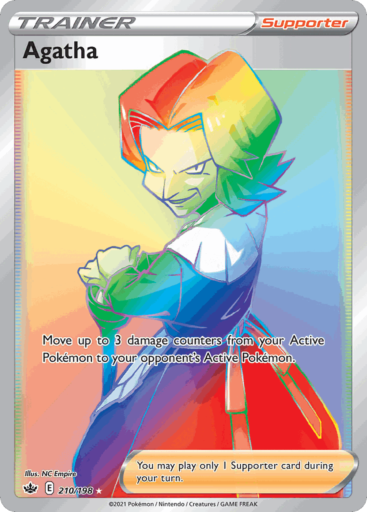 Agatha #210 from Chilling Reign - Rare Rainbow - Illustrated by NC Empire