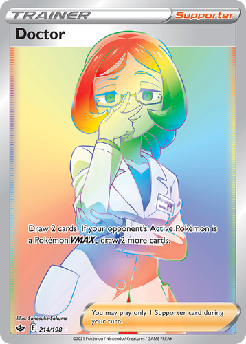 Doctor #214 from Chilling Reign - Rare Rainbow - Illustrated by Sanosuke Sakuma