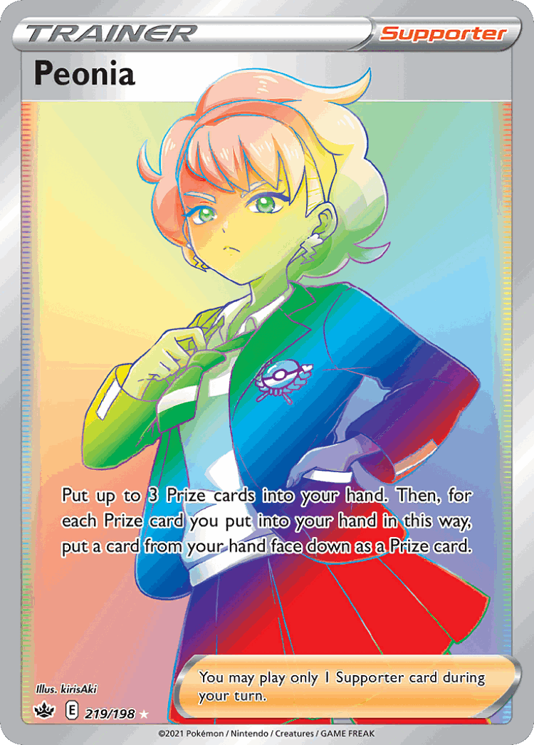 Peonia #219 from Chilling Reign - Rare Rainbow - Illustrated by kirisAki