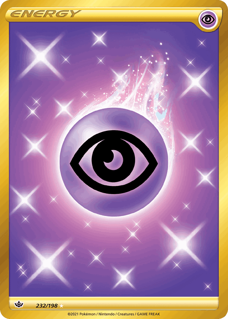 Psychic Energy #232 from Chilling Reign - Rare Secret