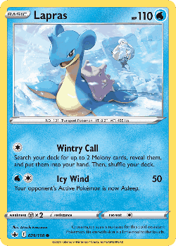 Lapras 29, Chilling Reign