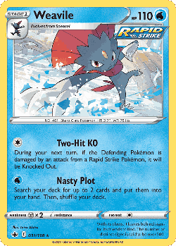 Weavile 31, Chilling Reign