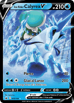 Ice Rider Calyrex V 45, Chilling Reign