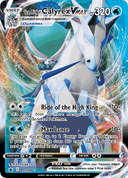 Ice Rider Calyrex VMAX 46, Chilling Reign