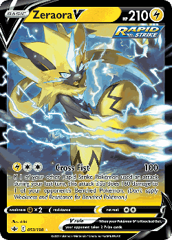 Zeraora V 53, Chilling Reign
