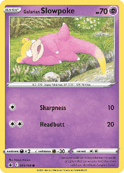 Galarian Slowpoke 54, Chilling Reign