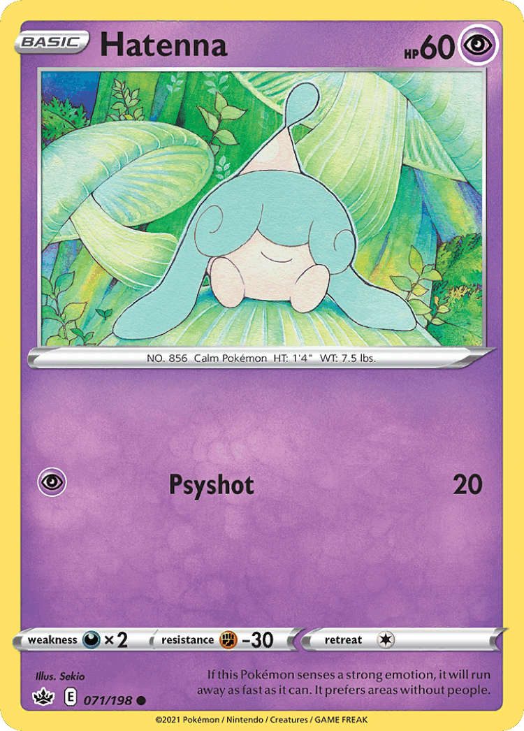 Hatenna #71 from Chilling Reign - Common - Illustrated by Sekio