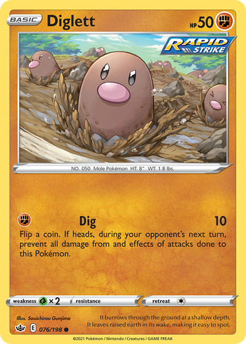 Diglett 76, Chilling Reign