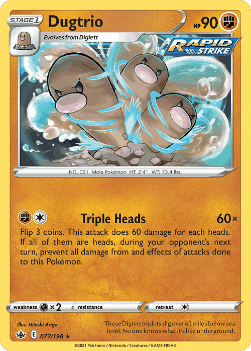 Dugtrio 77, Chilling Reign