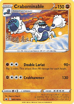 Crabominable 85, Chilling Reign
