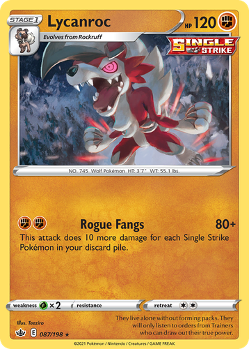 Lycanroc 87, Chilling Reign