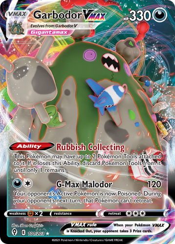 Garbodor VMAX 101, Evolving Skies