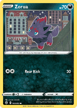 Zorua 102, Evolving Skies