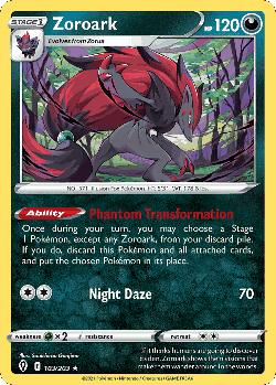 Zoroark 103, Evolving Skies