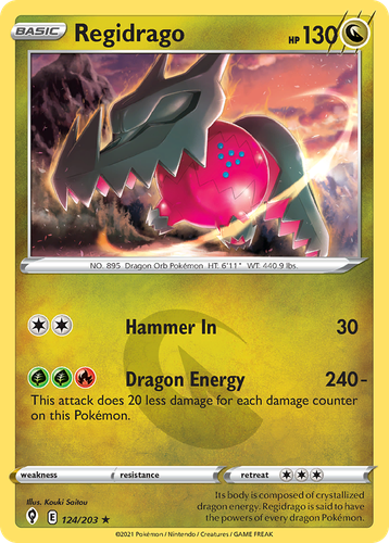 Regidrago 124, Evolving Skies