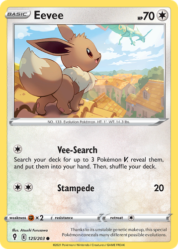 Eevee 125, Evolving Skies