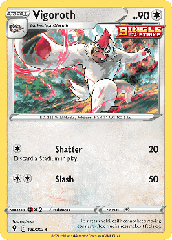 Vigoroth 130, Evolving Skies