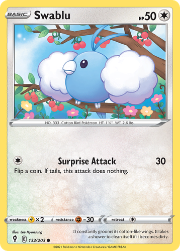 Swablu 132, Evolving Skies