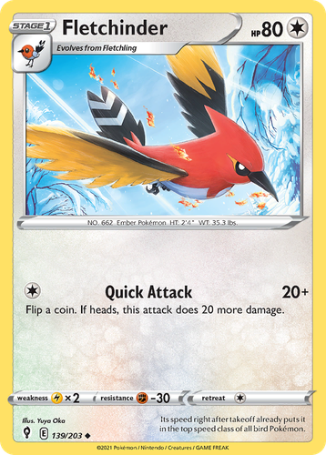 Fletchinder 139, Evolving Skies