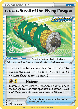 Rapid Strike Scroll of the Flying Dragon 153, Evolving Skies