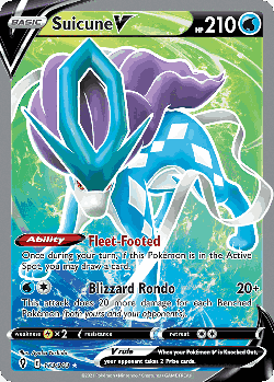 Suicune V 173, Evolving Skies
