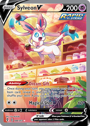 Sylveon V 184, Evolving Skies
