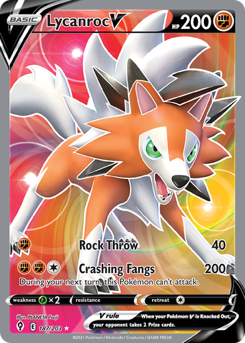 Lycanroc V 187, Evolving Skies