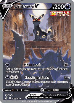 Umbreon V 189, Evolving Skies