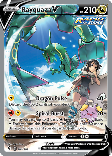 Rayquaza V 194, Evolving Skies