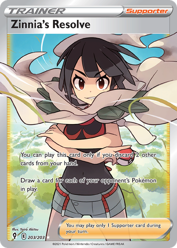 Zinnia's Resolve 203, Evolving Skies