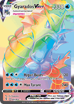 Gyarados VMAX 207, Evolving Skies