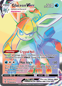 Glaceon VMAX 208, Evolving Skies