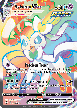 Sylveon VMAX 211, Evolving Skies