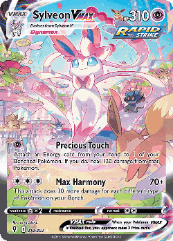 Sylveon VMAX 212, Evolving Skies