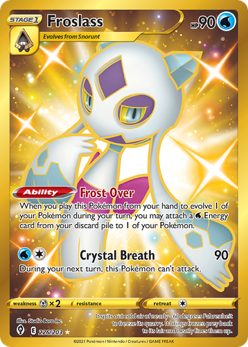 Froslass 226, Evolving Skies