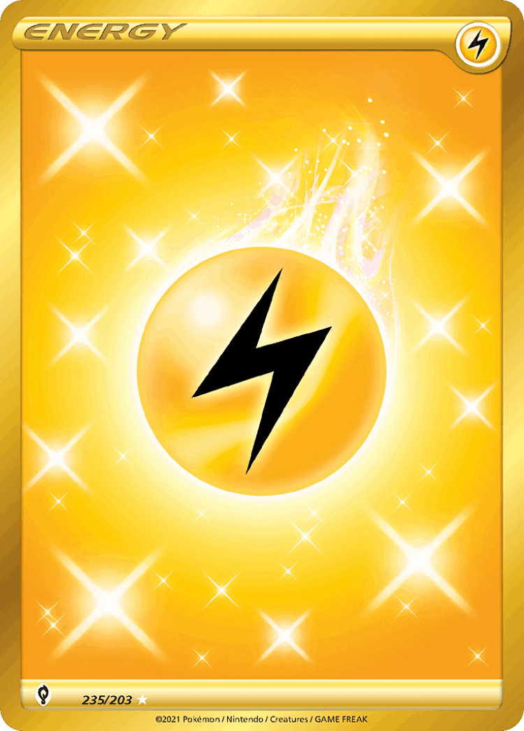 Lightning Energy #235 from Evolving Skies - Rare Secret