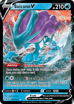 Suicune V 31, Evolving Skies