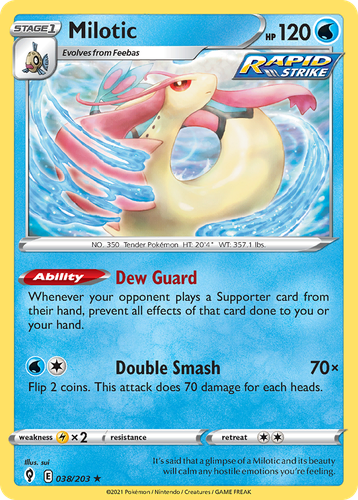 Milotic 38, Evolving Skies