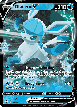 Glaceon V card art
