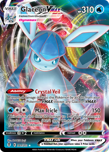 Glaceon VMAX 41, Evolving Skies