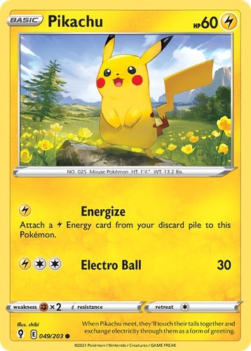 Pikachu 49, Evolving Skies
