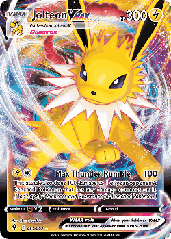 Jolteon VMAX 51, Evolving Skies
