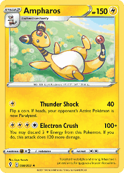 Ampharos 56, Evolving Skies