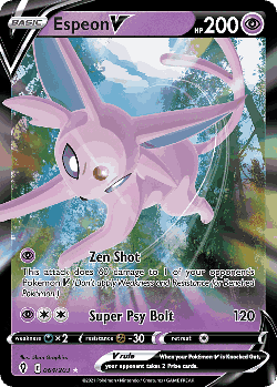 Espeon V 64, Evolving Skies