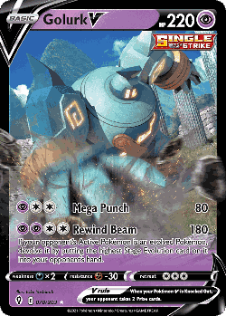 Golurk V 70, Evolving Skies